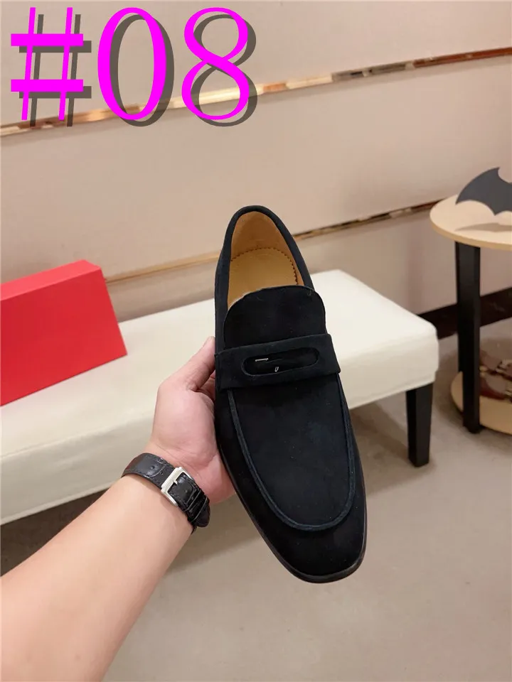 Men's Genuine Leather Oxford Dress Shoes, Business Formal Slip-On Loafers with Brogue Detail, Brown Black, Plus Size 38-46, Comfortable & Stylish for Men's Genuine Leather Oxford Dress Shoes, Business Formal Slip-On Loafers with Brogue Detail, Brown Black, Plus Size 38-46, Comfortable & Stylish for