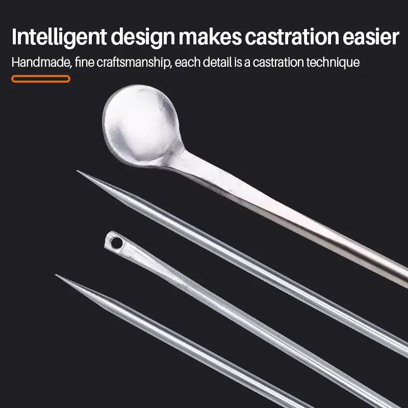 Chicken Caponizing Kit: Professional Rooster Castration Tools for Adult ...