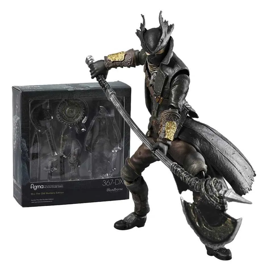 Bloodborne Hunter Figma 367 DX Action Character Model Toy