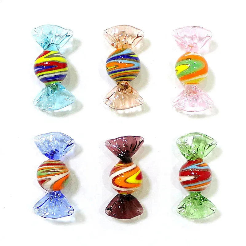 高感度ショップで2023年売れたブランド Vintage Murano Glass Sweets - Set of 6 Miniature candy canes アンティーク雑貨