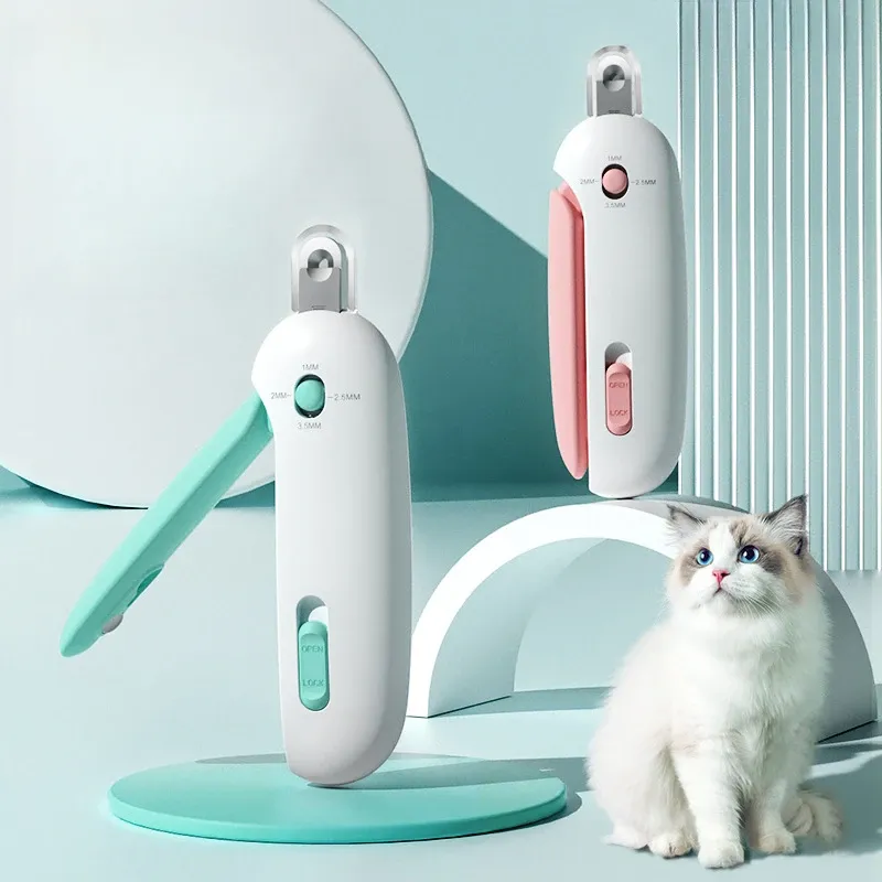 Professional Pet Nail Clippers Push-Scissors Can Be Adjusted Cat Dog Nail Clipper Cutter Pet Claw Trimmer Puppy Grooming Tool - Picture 3 Of 5
