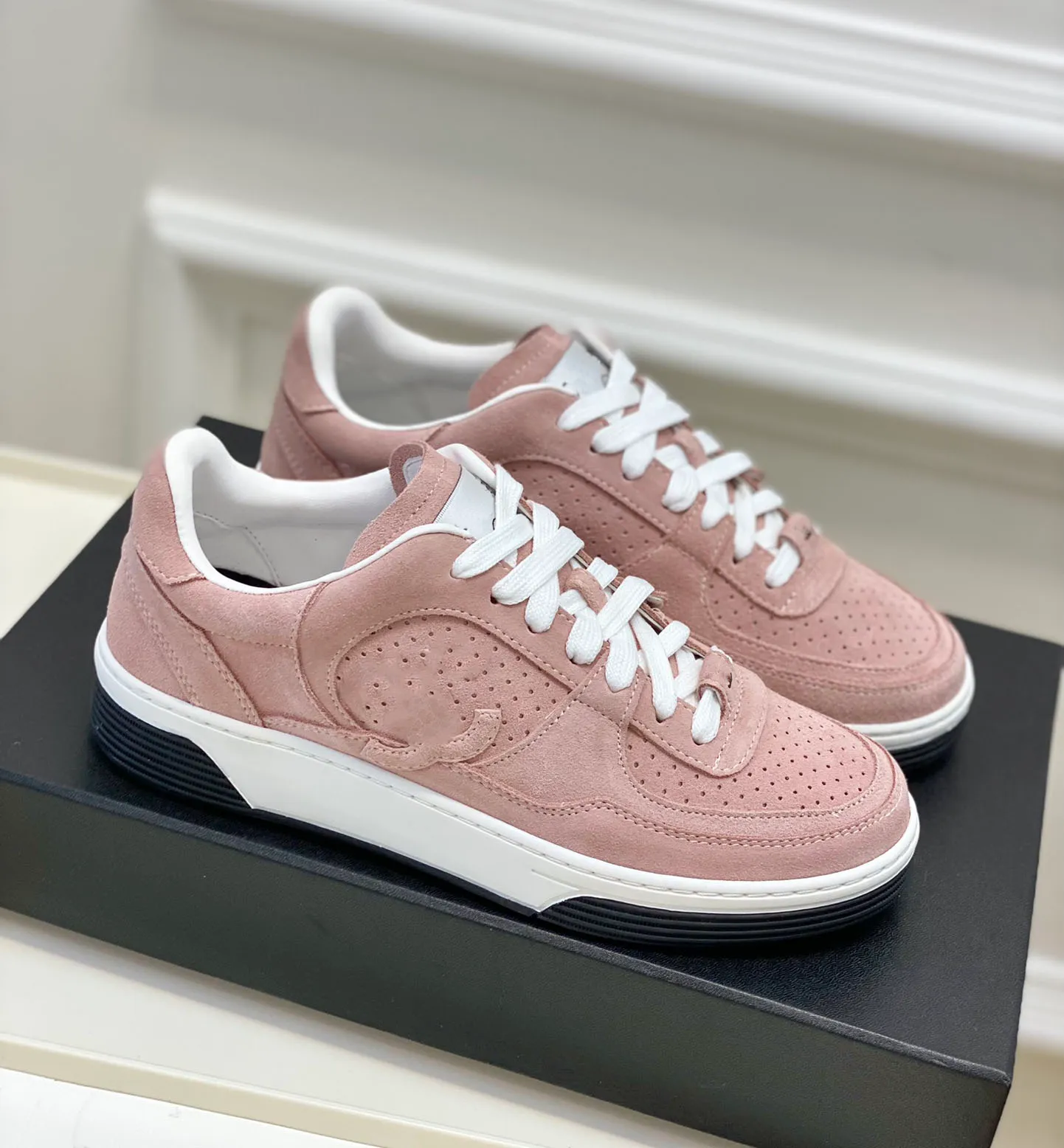 Odac Chanel Sneakers Women White Style Chanel Inspired Trainers