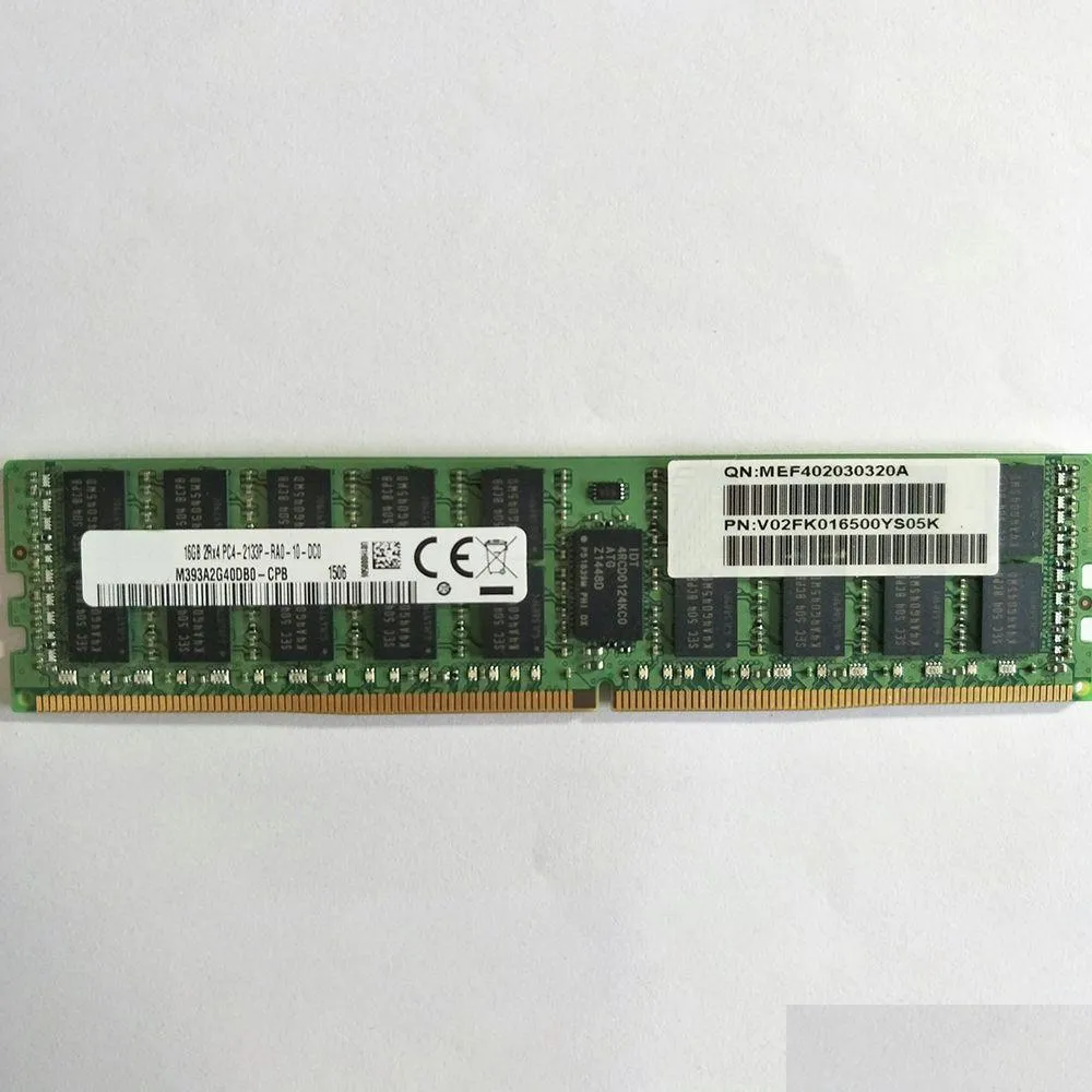 Rams 1 Pcs Nf5568 Nf8460 Nf8465 Nf8480 M4 For Inspur Server Memory 16Gb 2Rx4 Ddr4 16G 2133 Ecc Reg Ram Drop Delivery Computers Network Otsum