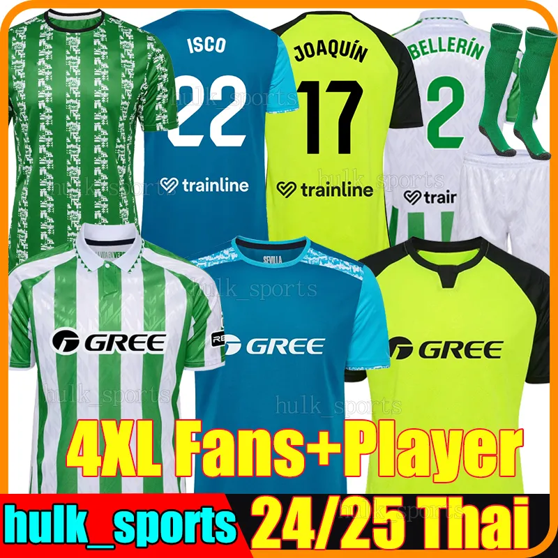 ISCO 3rd Soccer T Shirts 2022 2025 4XL 24 25 ReAl BeTis Featuring FEKIR PEZZELLA AVILA CHIMY BAKAMBU WILLIAM BARTRA RODRI And R.FORNALS EZ ABDE Mens Womens Kids Football Shirts Kits Socks Sets