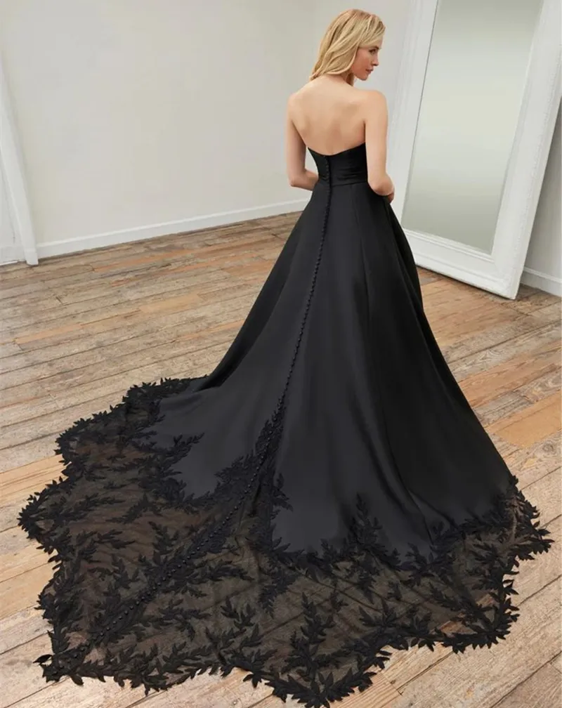 sachin and babi light blue dress 3-in-1 Black Wedding Dress