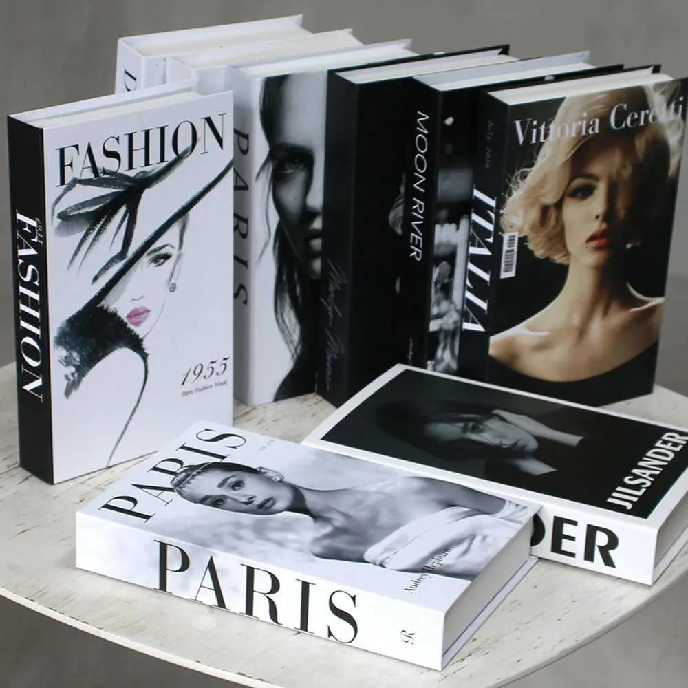 New Fashion Model Style Fake Books For Decoration... From Madly_in_love ...