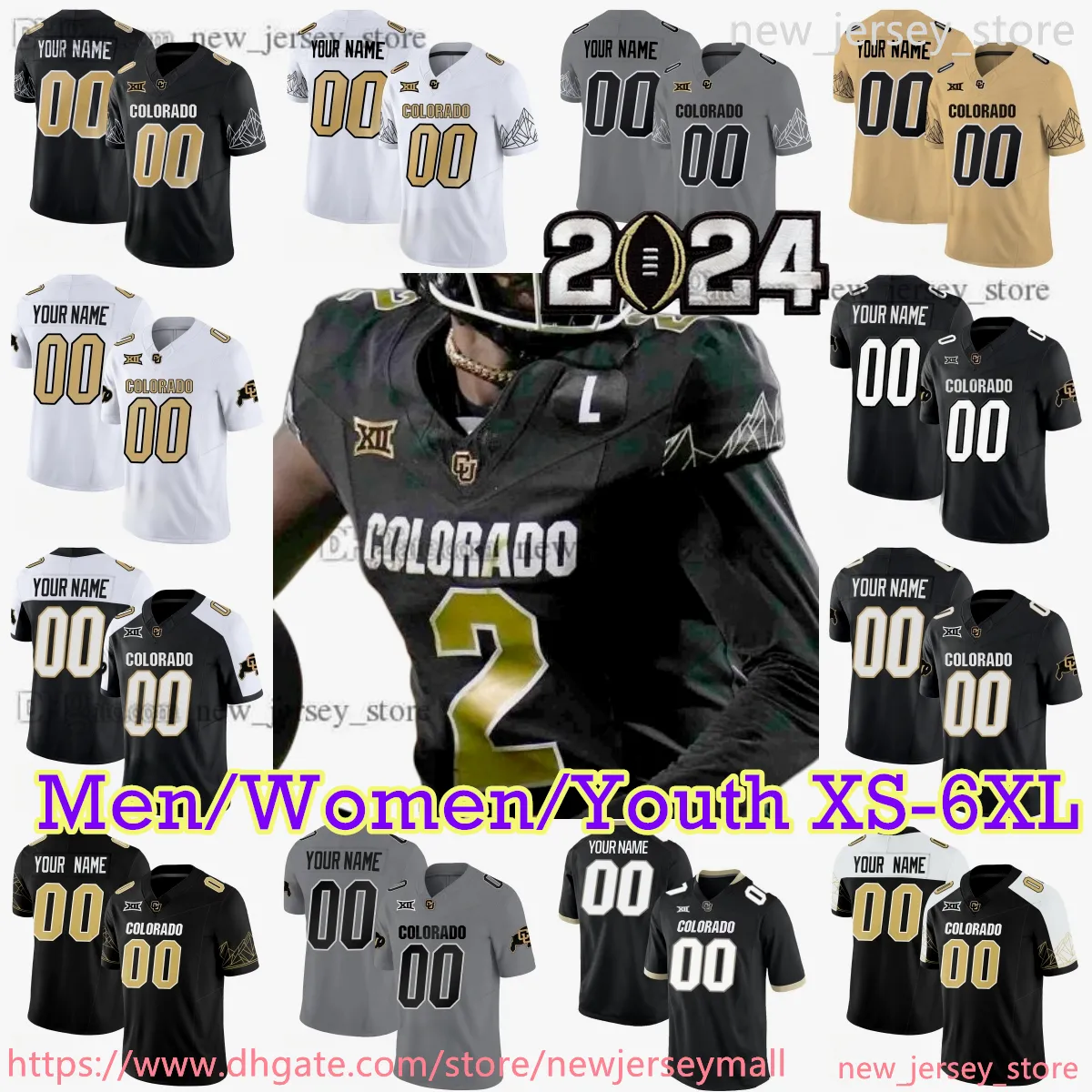 Univ of Colorado Buffs Mサイズ　アメフトジャージ Univ of Colorado Buffs Mサイズ アメフトジャージ RUSSELL