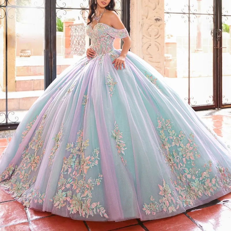 mint green and pink dress Mint Magic Midi Dress Fairy Tong