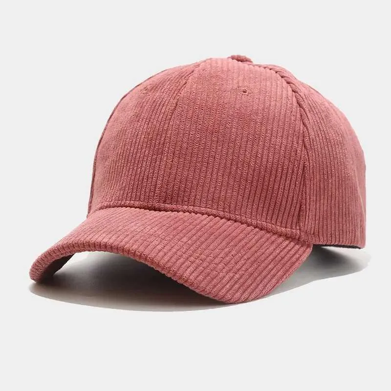 Logo Corduroy Strapback Baseball Cap Dad Hat – Village Hat Shop