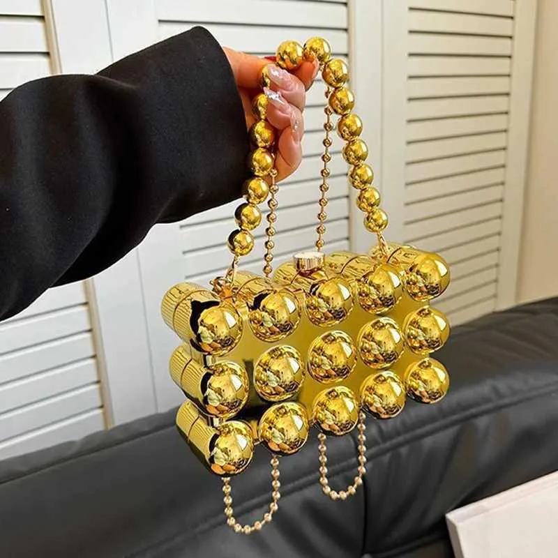 Women Clutch Bag: Chic Acrylic Evening Clutch Purses With Top