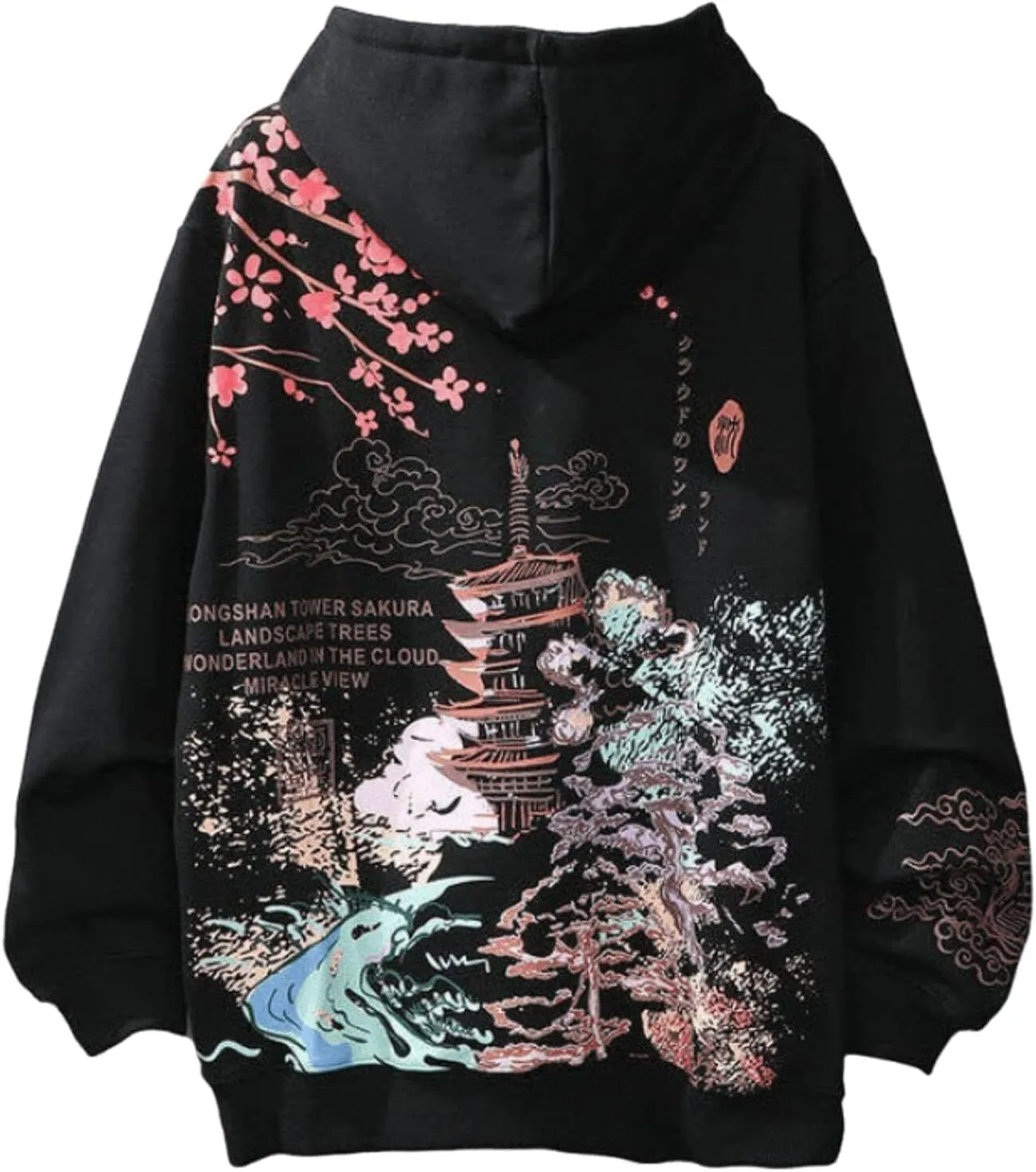 Anime Aesthetics Reimagined: Dive into Premium Embroidered Hoodies