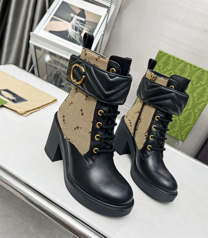 Designer Ankle Boots: High Quality Leather Heel Booties For Winter