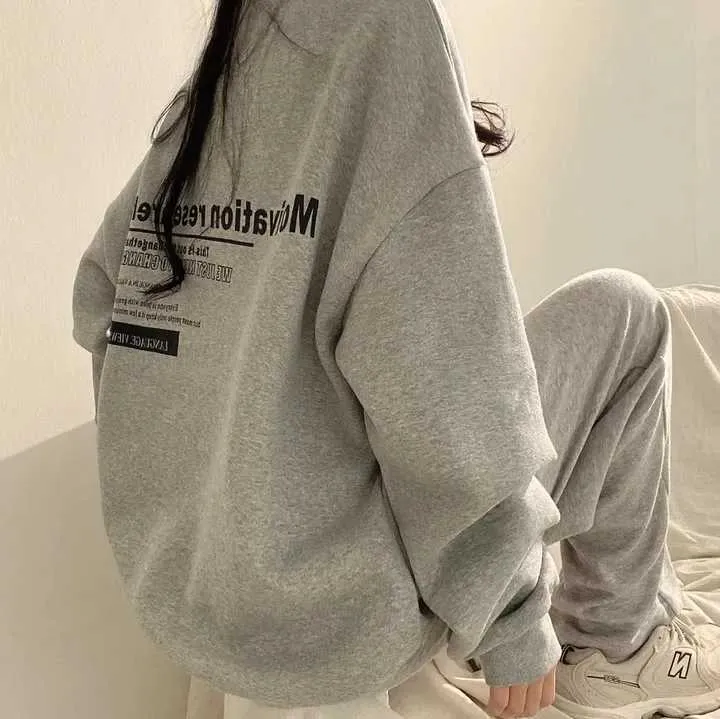 Oversized Mens And Beige Sweatshirt Womens With Casual Oversized Mens And Beige Sweatshirt Womens With Casual