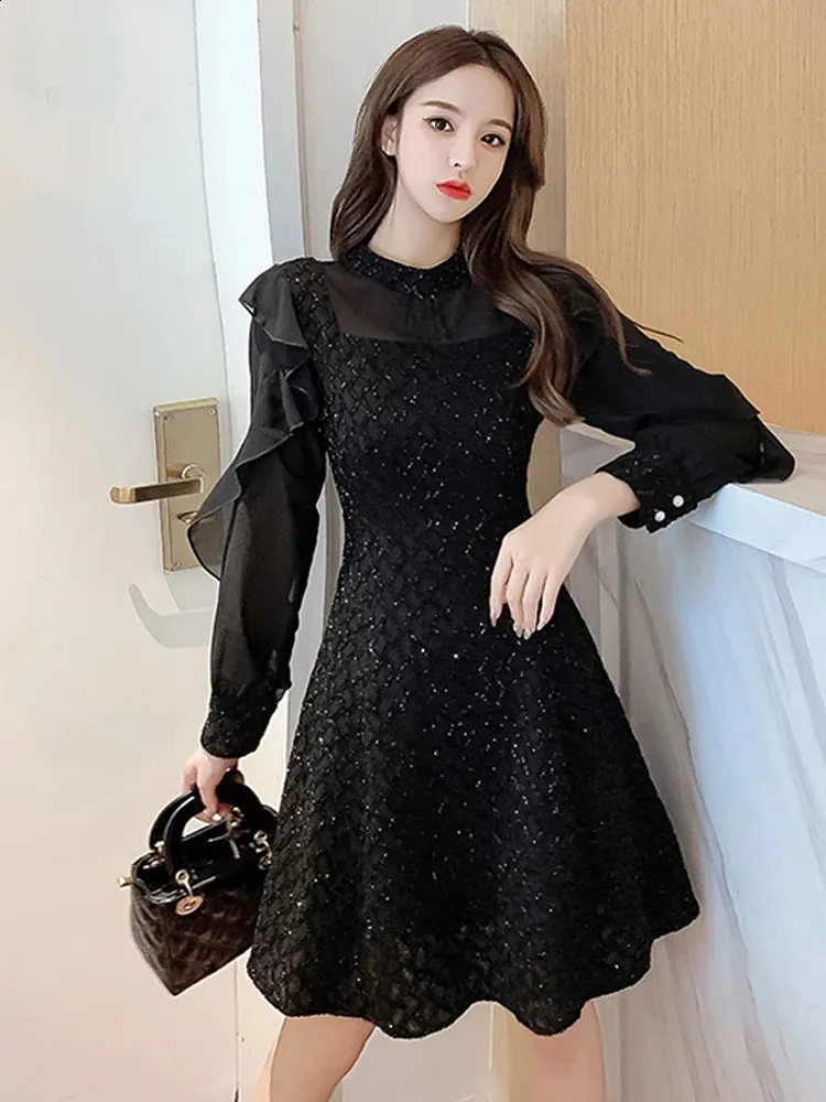 Womens Autumn & Winter Stand Up Collar Ruffle Mesh... From Domainstore,  $30.36 In Bulk | DHgate.Com