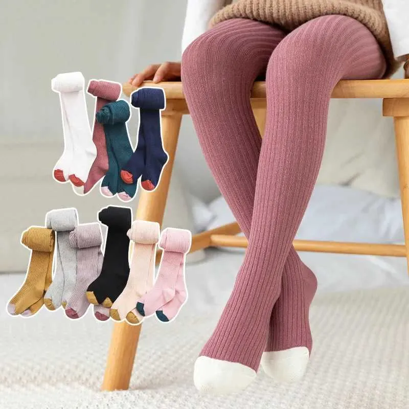 Cotton tights for baby girl sale