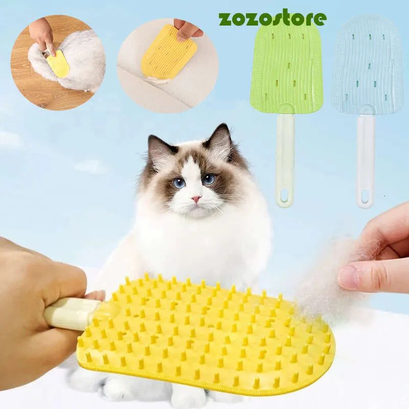 Efficient Cat Hair Remover Brush Dog Massage Comb Gentle