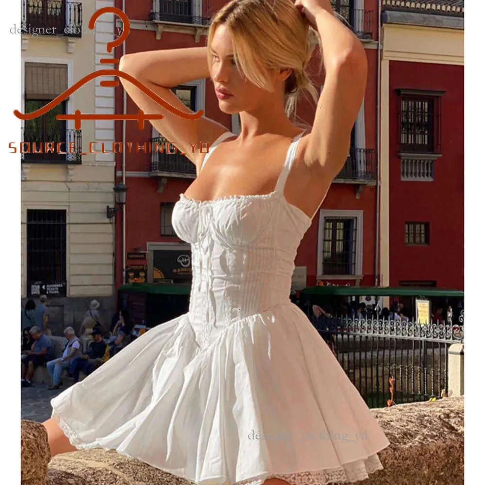 Designer Dress Strapless Chiffon Knee-Length Polka Dot Summer Dress with  Sequins Decoration from Dhgate Basic & Casual Dresses - price 41.61