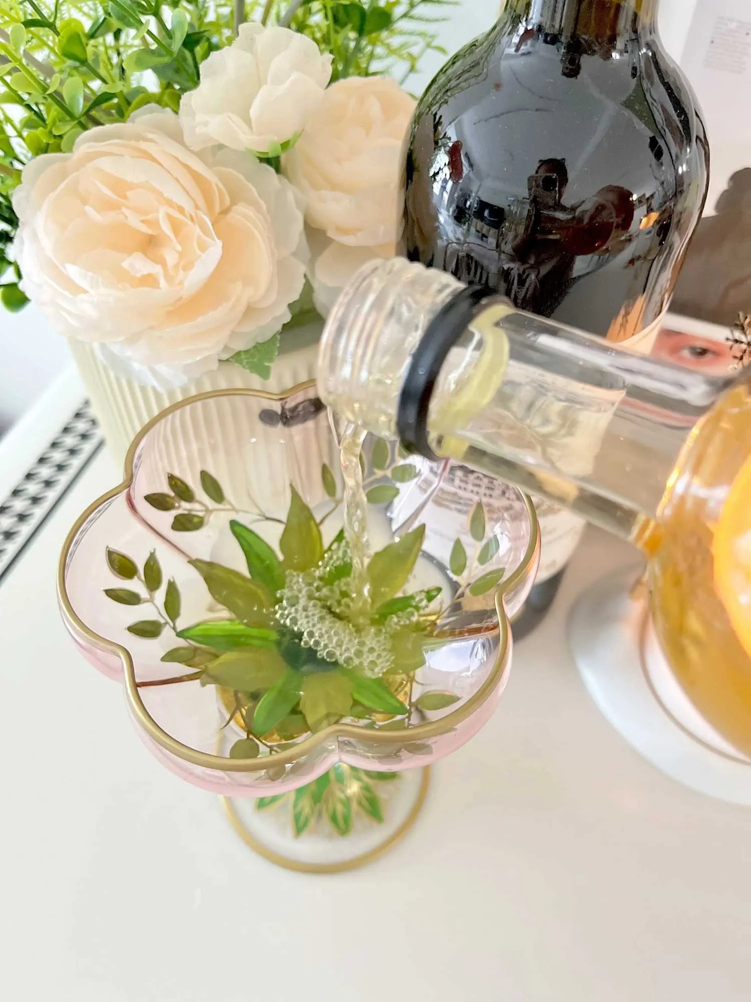 Copas De Colores Gutsdoor Radiance - Juego De 6 Copas De Champán Sin Tallo  (10 Onzas), Elegantes Vasos De Vino Multiusos Para Agua, Jugo, Cerveza,  Whisky Y Decoración De Bar Copas Cristal Colores, image size:1500x2000