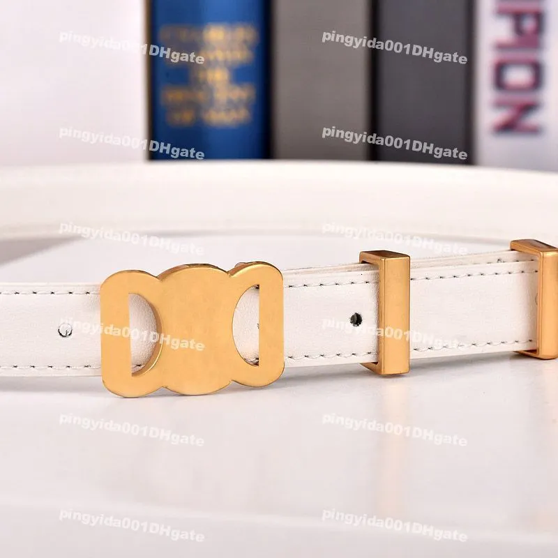 Luxury Designer Belt Width 2.5cm Classic Smooth Buckle Women Men Leather Belt Fashion Everything Casual With Jeans Dress Accessory Belt Wholesale