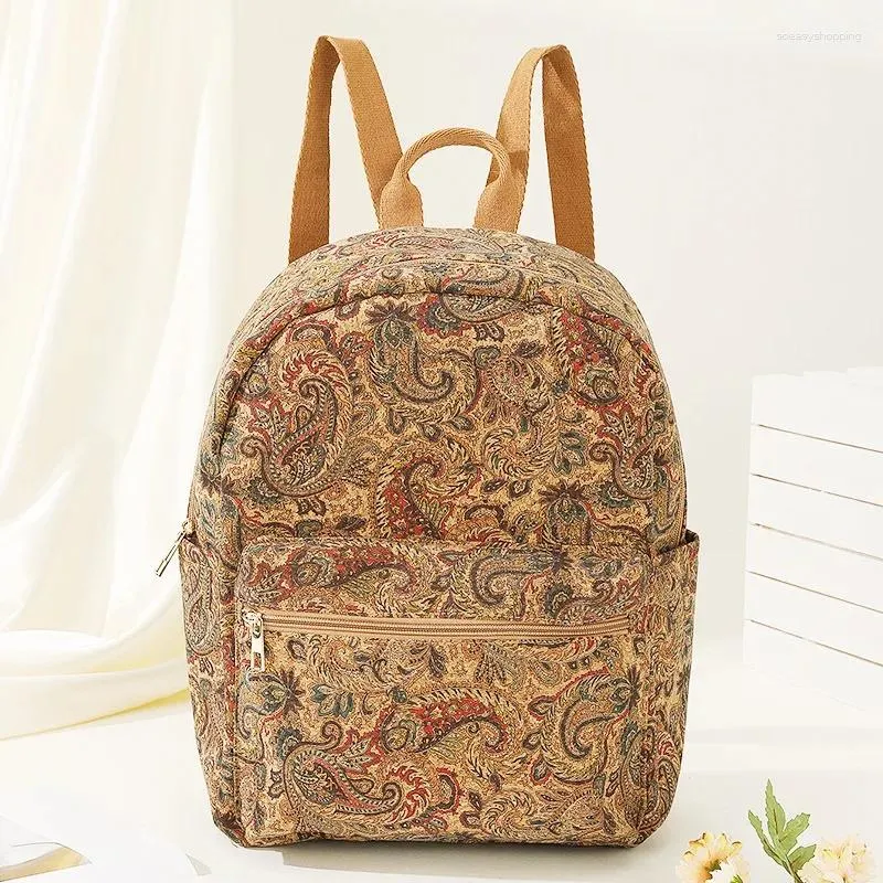 Paisley print backpack hot sale