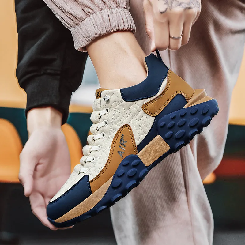 Alibaba Men's Spring Casual Shoes Mens Breathable Vulcanized