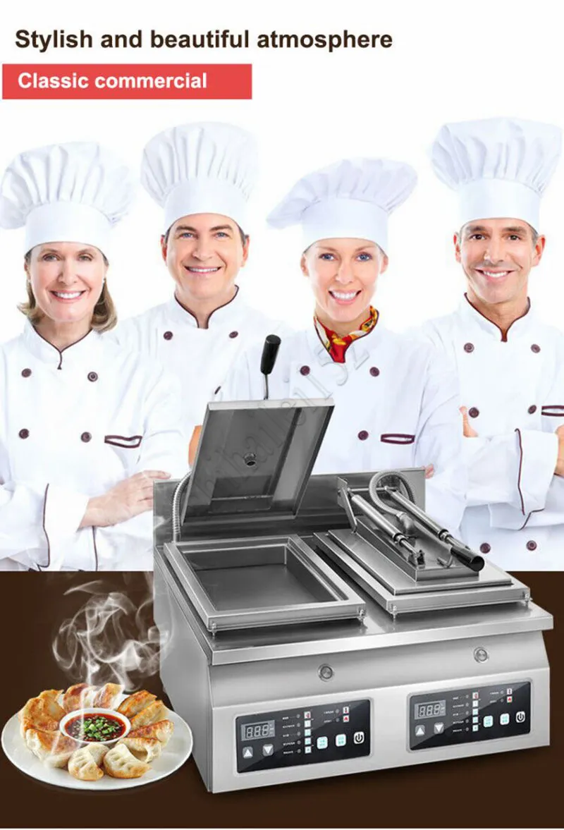 Commercial Dumpling Frying Pan Electric Dumpling Fry Machine Electric ...