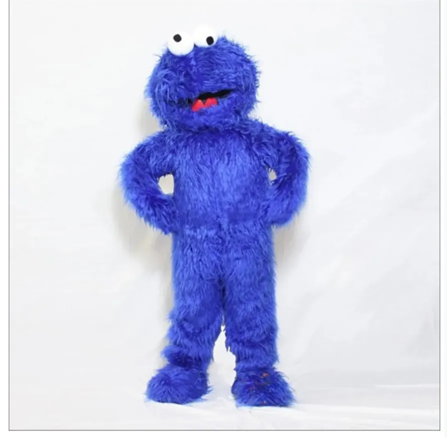 cookie monster blue dress Sesame Street Cookie Monster French Terry Skater Dress and Scrunchie