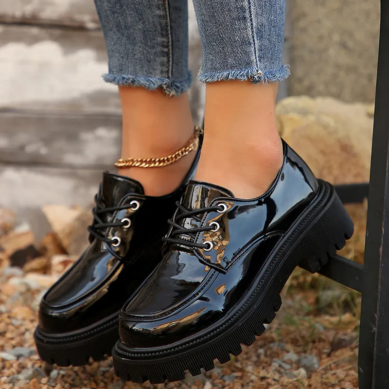 High Heel Shoes Platform Dress Shoes Mens Platform Shoes Chunky Platform  Loafers Men Men Top-stitching