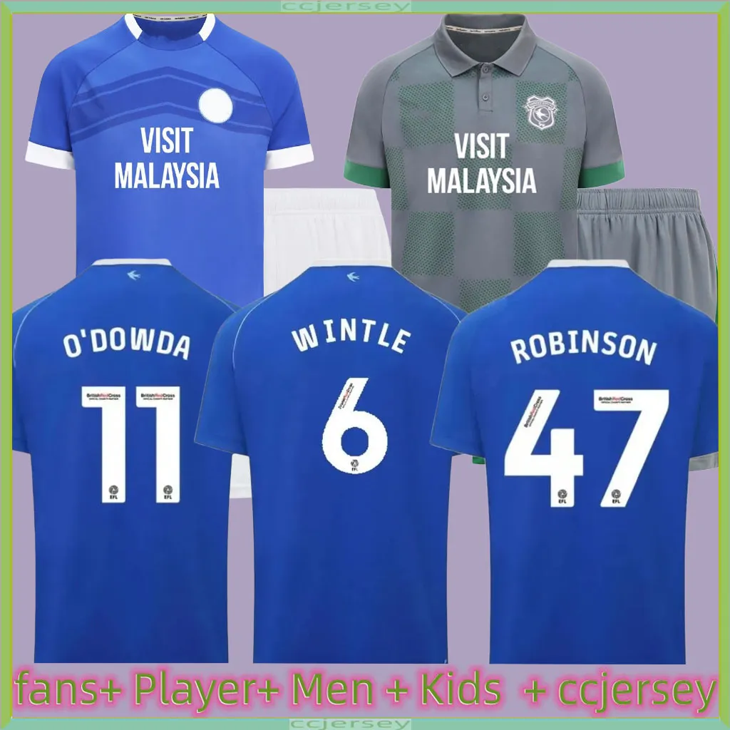 Cardiff City Mens Ireland Soccer Kit Set RAMSEY ODOWDA RALLS ADAMS WINTLE SAWYERS ROBINSON And RINOMHOTA Retro Football Shirt For Boys 1992 2025 From Ccjersey 11.32 DHgate.Com