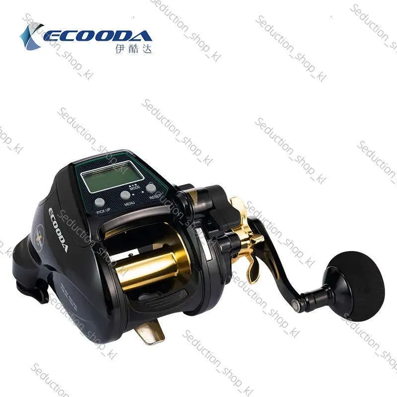ECOODA Electric Fishing Reel Wheel 1522 lb Drag 12V DC 11 Bearings Black  Trolling 4500 Series Spool from Dhgate Baitcasting Reels - price 84.43