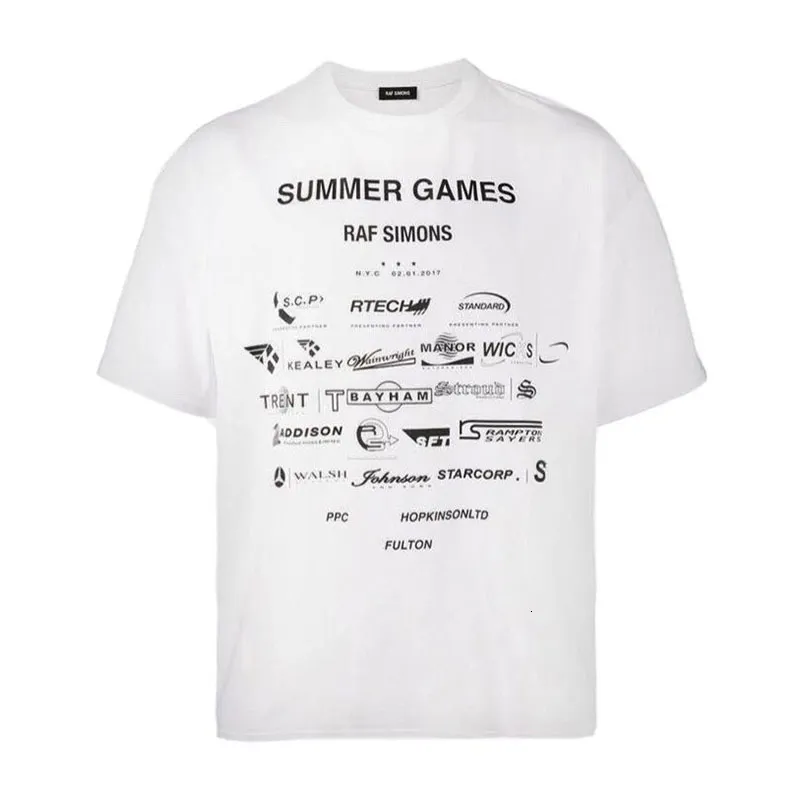 Save Big on Bulk Raf Simons T Shirt RAF SIMONS Inspired Graphic Tee High  Street Style Short Sleeve T Shirt For Men Women Best Deals on DHgate