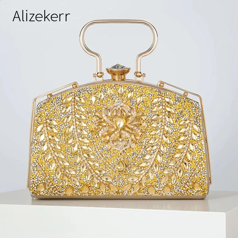 Crystal Evening Clutch Purse with Metal Handle and Gold Rhinestone Box for Party from Dhgate Evening Bags - price 92.52 Crystal Evening Clutch Purse with Metal Handle and Gold Rhinestone Box for Party from Dhgate Evening Bags - price 92.52
