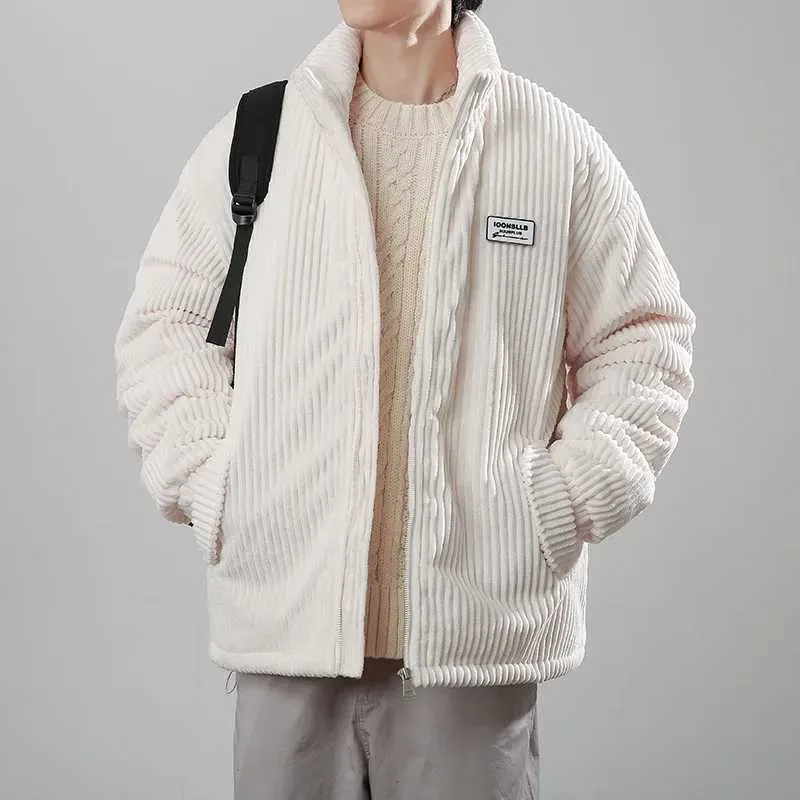 Amazon.com: Women Corduroy Puffer Jacket Full-Zip Stand