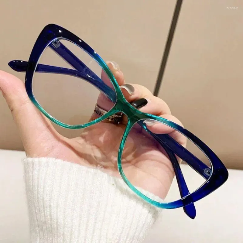 Brand Designer Cat Eye Blue Light Blocking Glasses Womens  display picture 1