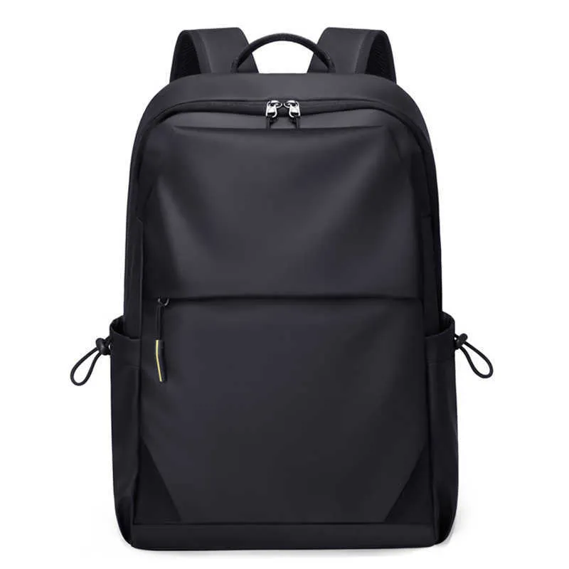 Un Bolso De Hombro Cargado De Poliéster De 14 Pulgadas A Prueba De Salpicaduras Bolso De Escuela De Estudiante Simple De Moda Gris