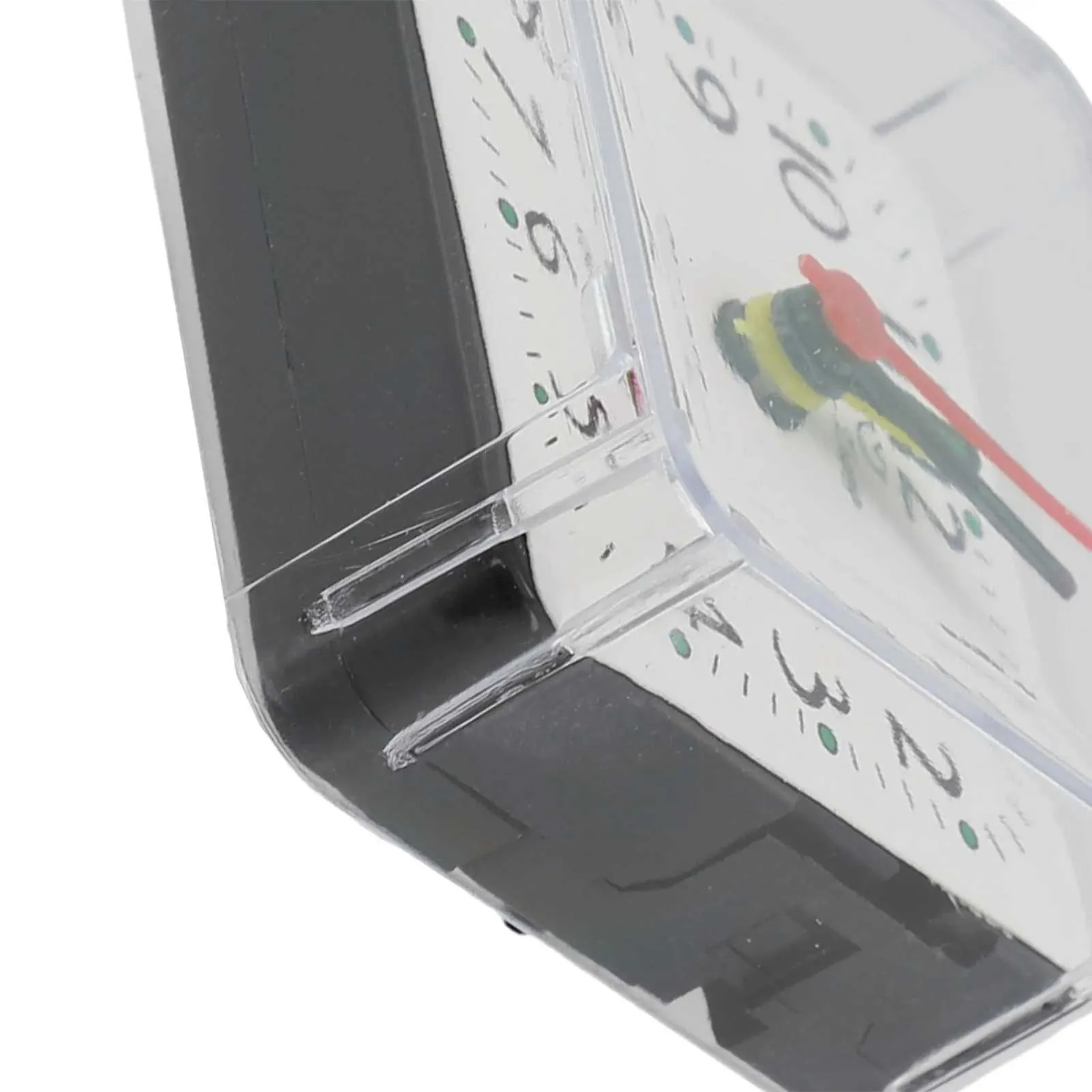 Square Alarm Clock with Big Numbers & Night Light - Perfect for Bedroom ...