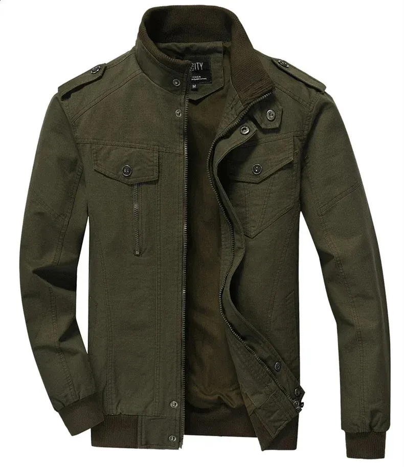 ジャケット・アウター military best jacket Men's Tactical Jacket Pilot Jacket Replica World War II US