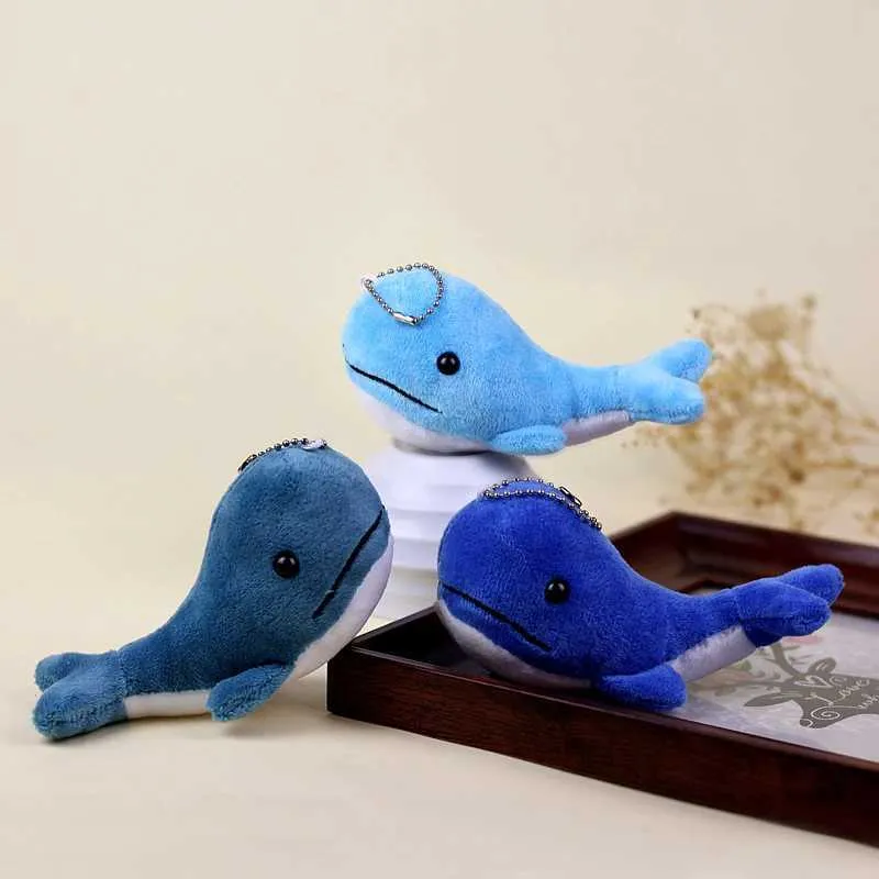Whale Plush Keychain Cute Little Whale Pendant Toy For Bags, Cars