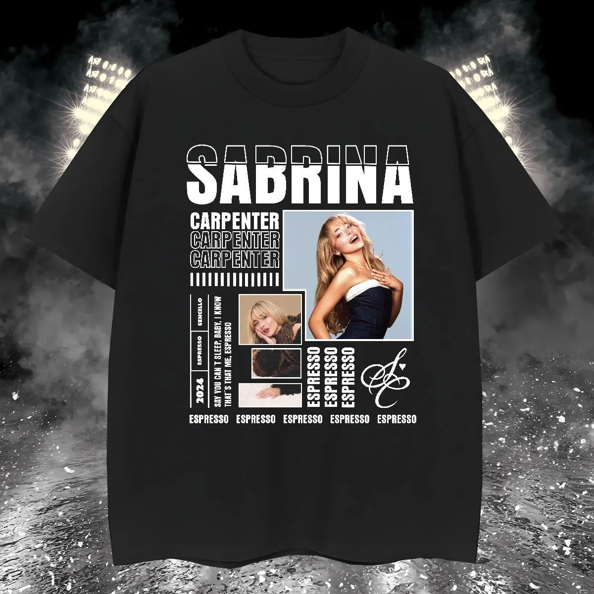 Sabrina Carpenter T-Shirt Tour Official Short - Store Sweet 0 N