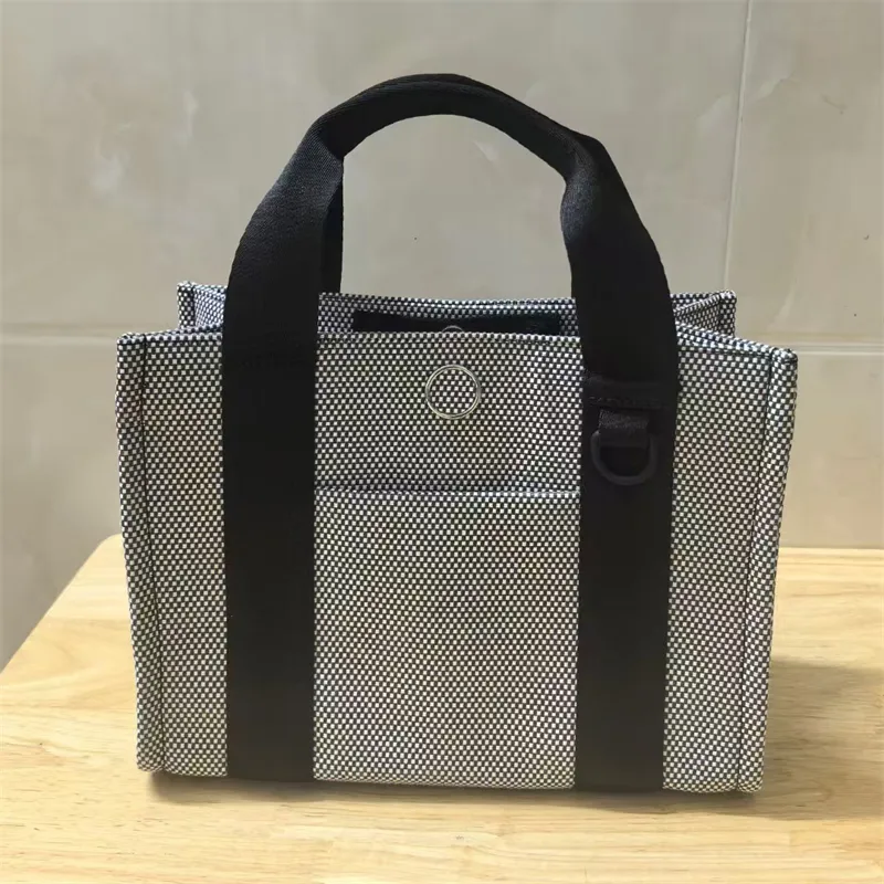 Stylish Two Tone Canvas Tote Bag 10L/4.5L Capacity Perfect
