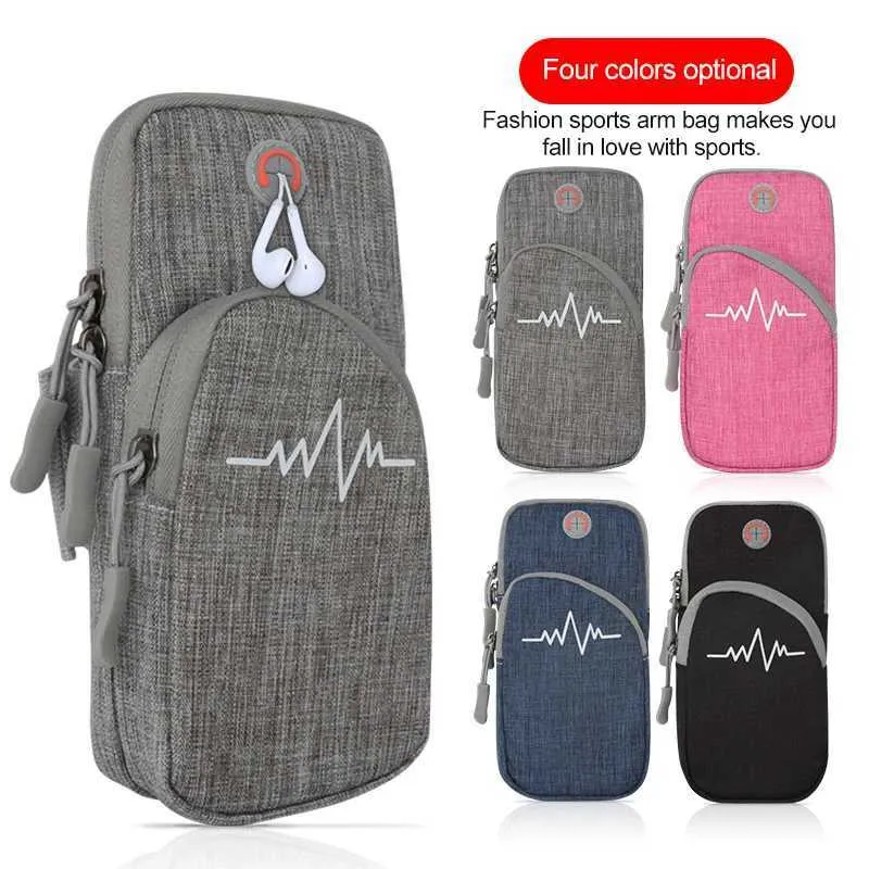 Brassard Téléphone Pour Sport - Pochette De Bras Ajustable Running, Vélo, Fitness - Léger Et Confortable