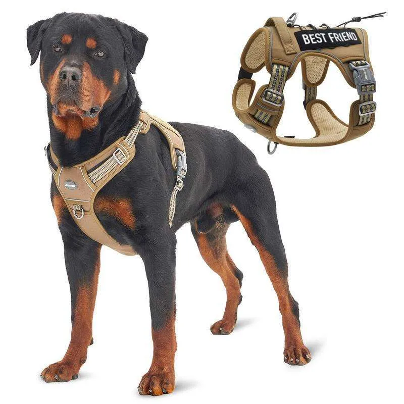 Tactical training large dog chest harness Tactical training large dog chest harness