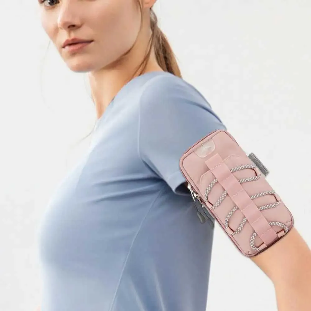 Cell Phone Holder Armband for Running, Smartphone Arm Bag, Washable ...