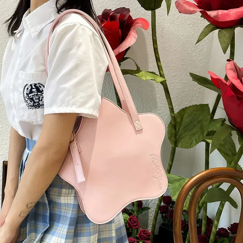 Save Big on Bulk Female Shoulder Bags Cute Lolita Bags For Women: Sweet  Chic Stars Shoulder Bag, PU Underarm Bolsas Mujer Best Deals on DHgate