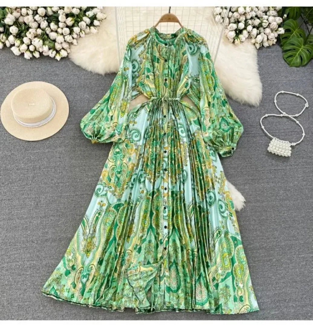 ivory stripe marina dress Ivory Cotton Blend Midi Dress - All Dresses main image 1