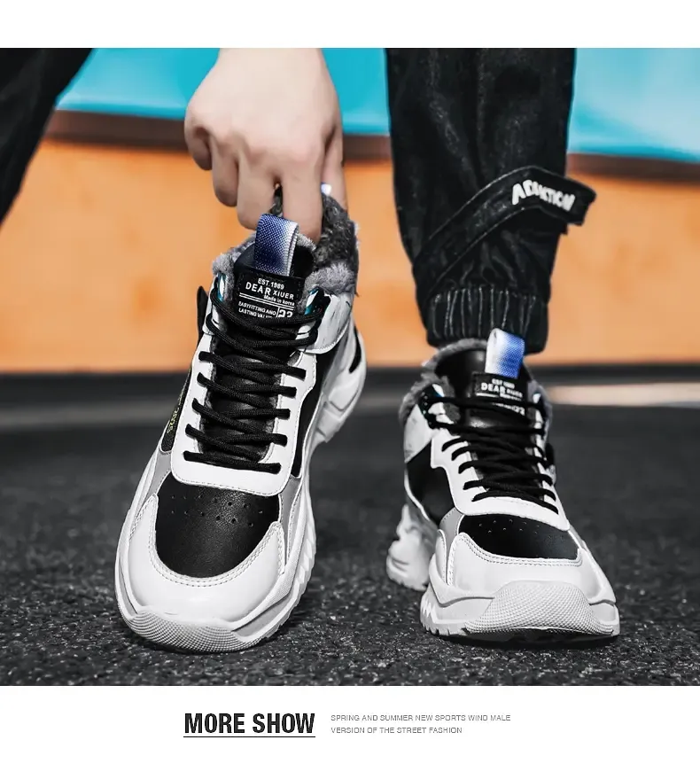 DHgate.com:Mens Warm Winter Running Shoes - Plush Velvet DHgate.com:Mens Warm Winter Running Shoes - Plush Velvet