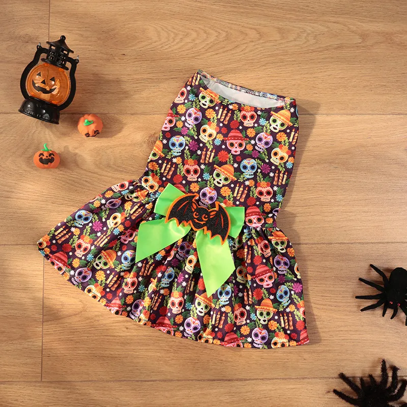 Funny Halloween Dog Costumes Set: Pumpkin, Ghost & Skeleton - Small Puppy  Dresses with Bows - Shop Now! from Dhgate Dog Dresses - price 11.56