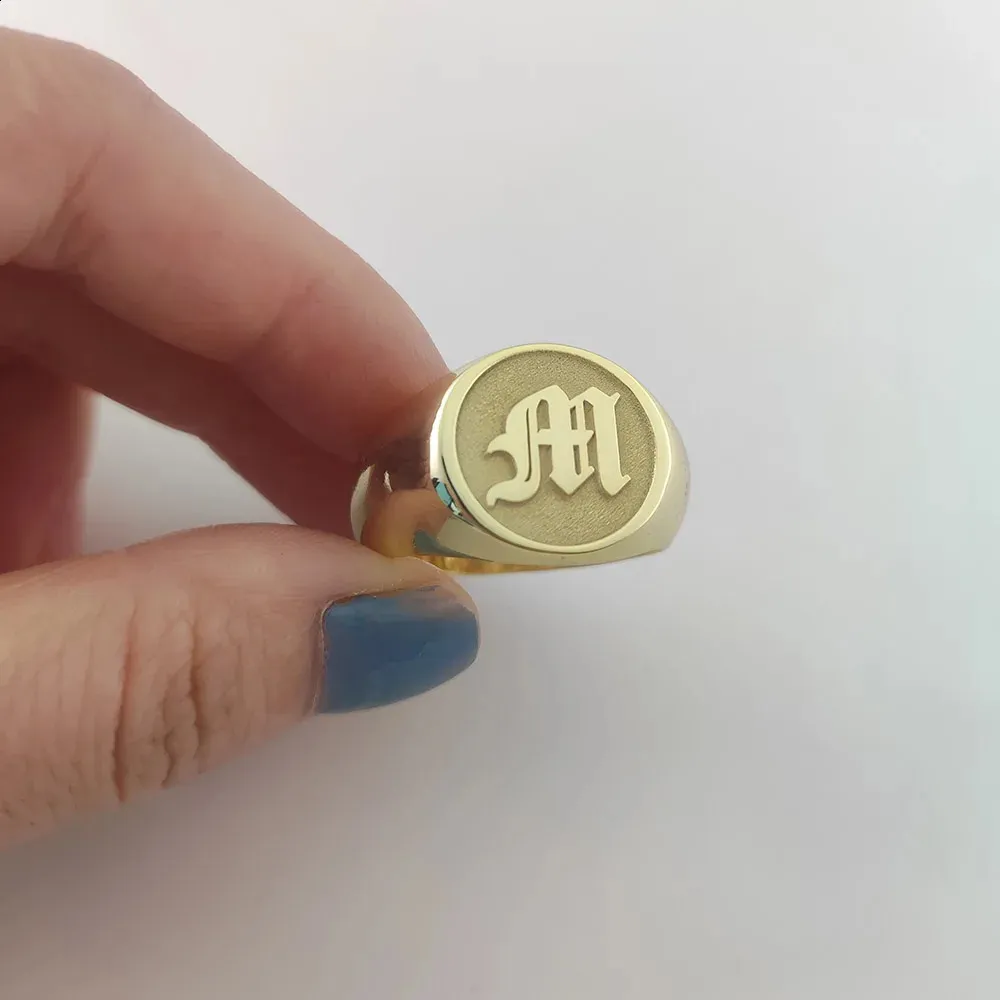 Anillos plata 925 personalizados inicial - Top Ventas Recomendado