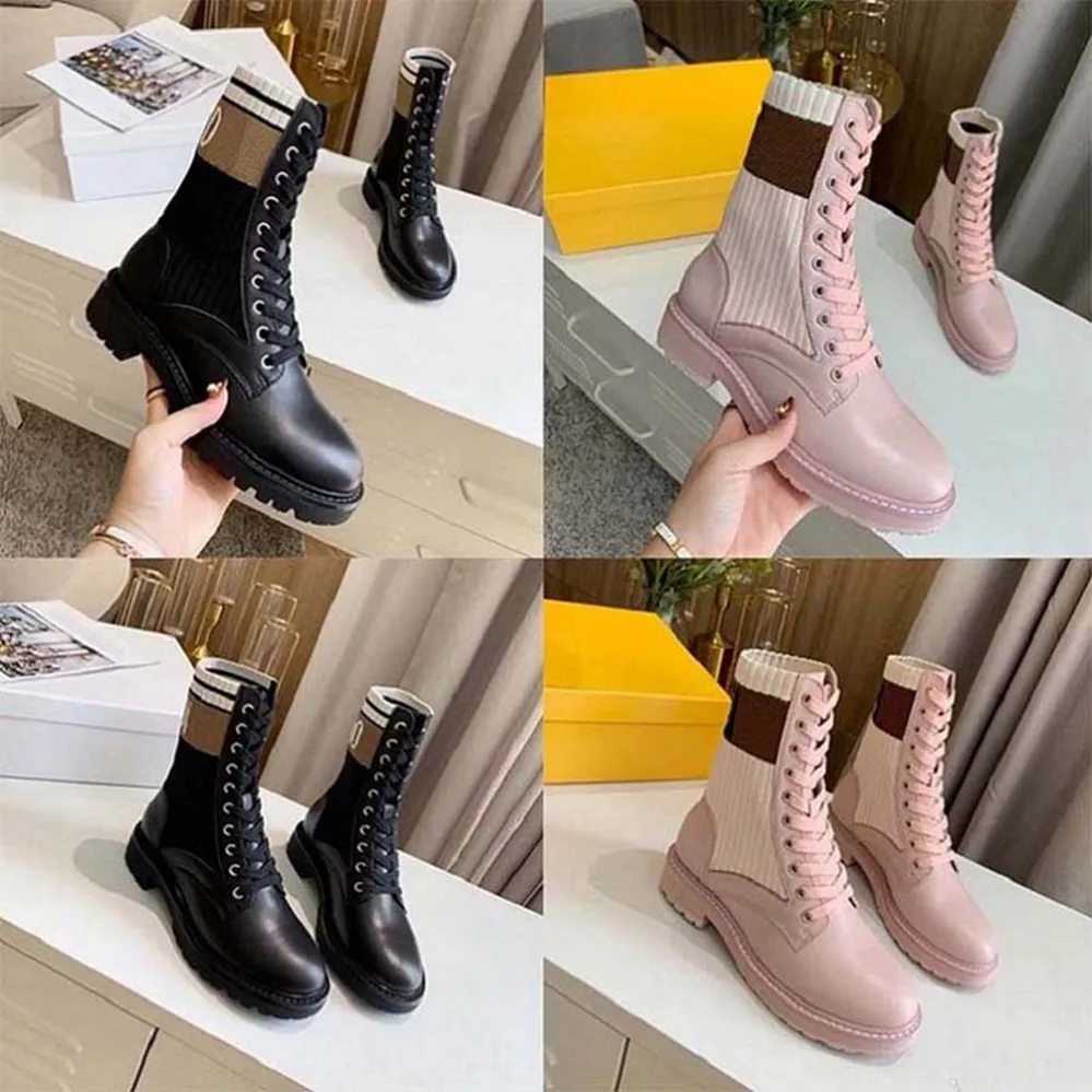 Winter Womens Designer Low Heel Platform Pink Combat Boots Brown Black Leather Zip Closure Thick Bottom Comfortable Martin Pink Combat Boots From Fly shoes 70.36 DHgate.Com