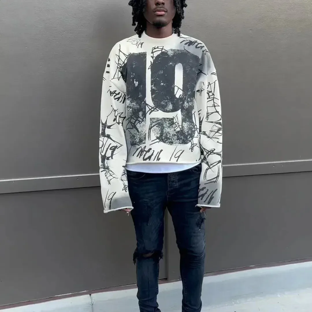Camiseta Tie Dye Número 19 Top Recortado De Manga Larga De Gran Tamaño Para  Hombre Estampado Gráfico Gótico Hip Hop Estilo Retro 2024 De 6,03 € | DHgate, image size:1080x1080